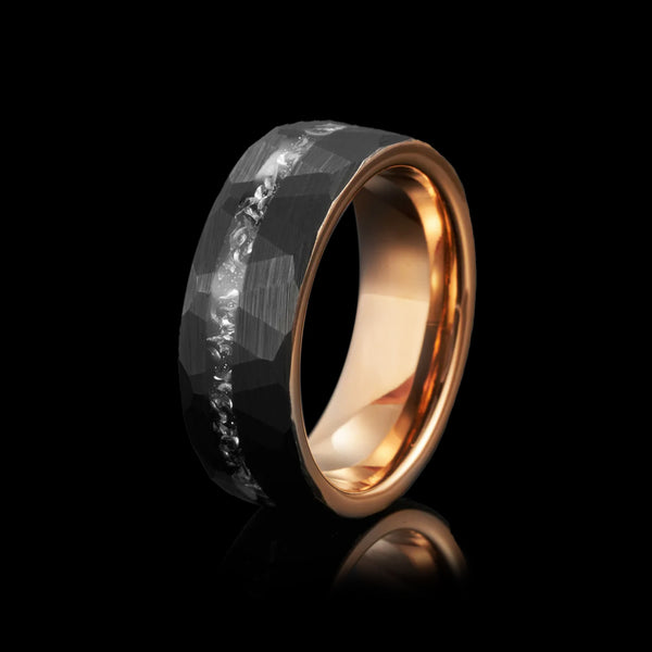 Meteorite Tungsten Ring