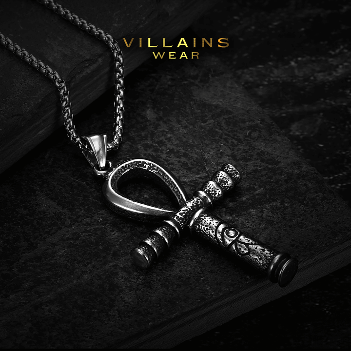 ANKH Titanium Steel Necklace - VillainsWear