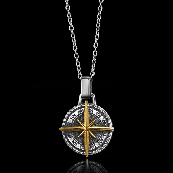 Compass Necklace - VillainsWear