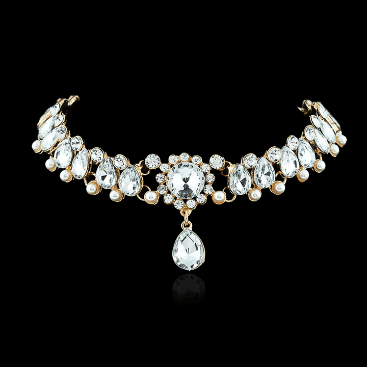 Crystal Choker Necklace - VillainsWear