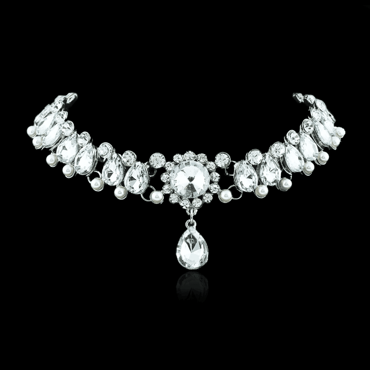 Crystal Choker Necklace - VillainsWear