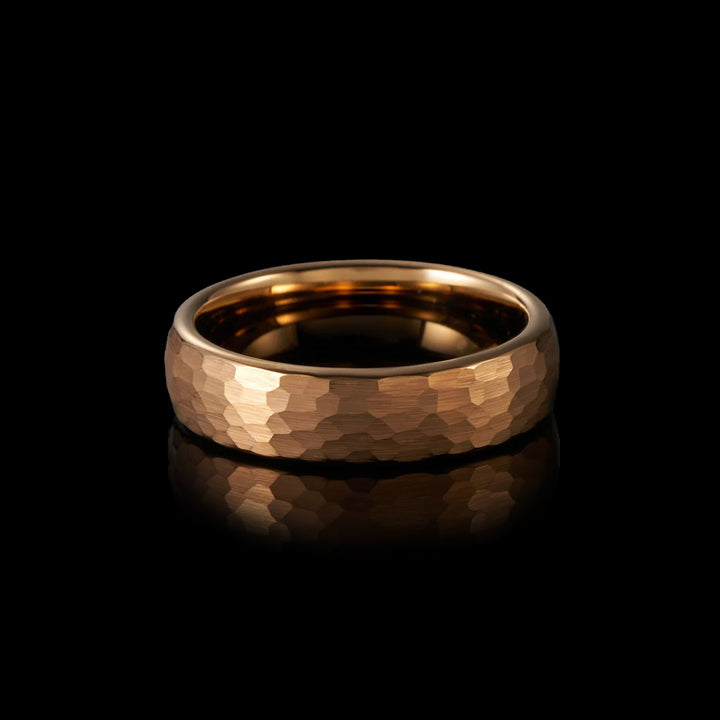 Goldstrike Tungsten Steel Ring - VillainsWear