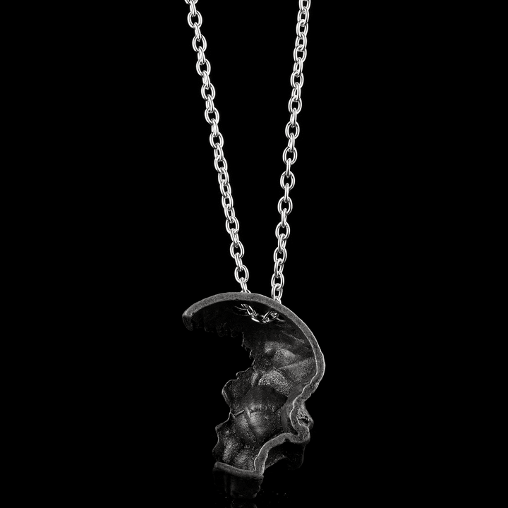 Half Skull Necklace - VillainsWear