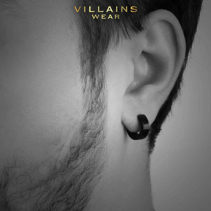 Hoop Stainless Steel Earring - VillainsWear
