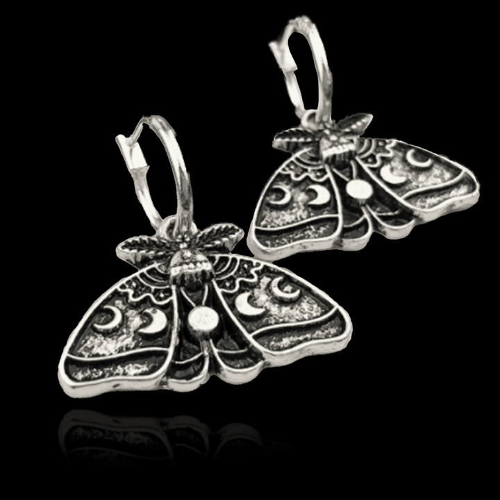 Moth Necklace & Earrings - VillainsWear