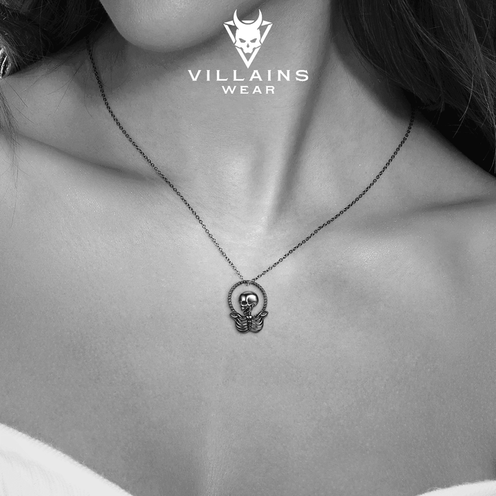 Skeleton Necklace - VillainsWear