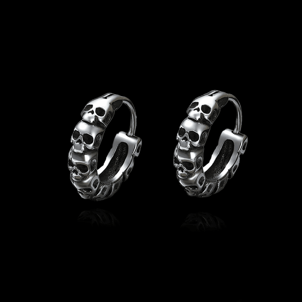 Skull Earrings - VillainsWear