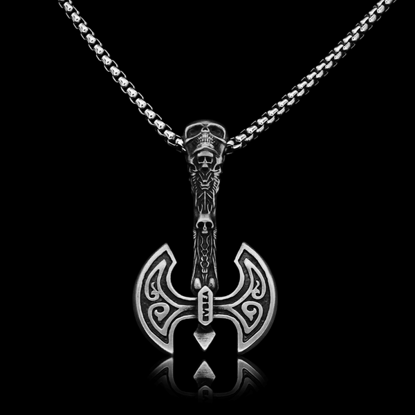 Skullbreaker Viking Axe necklace - VillainsWear
