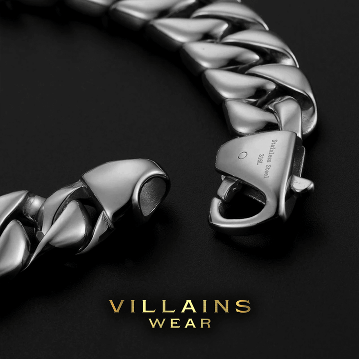 Stainless Steel Chain Bracelet - VillainsWear