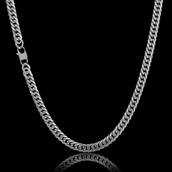Stainless Steel Cuban Necklace - VillainsWear