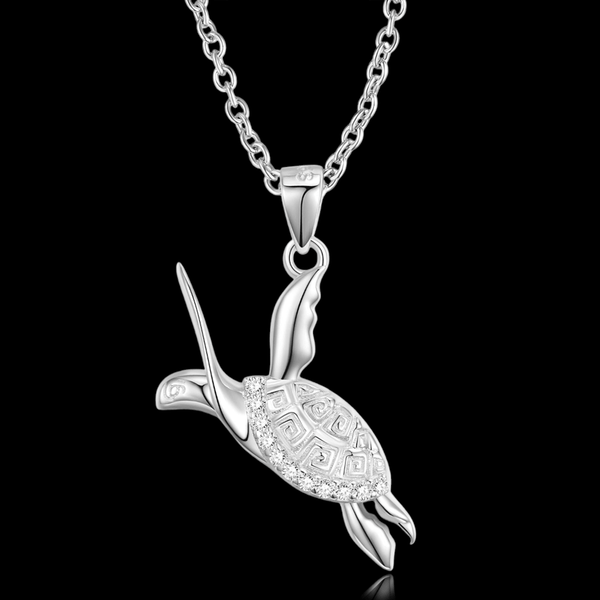 Turtle Necklace 925 Silver - VillainsWear