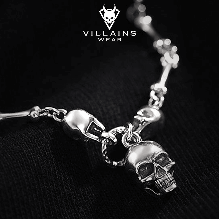 Villains Shadowed Skull 925s Necklace - Exclusive Edition - VillainsWear